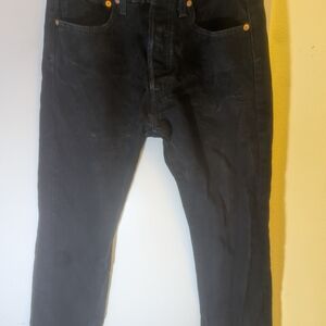 Levi's Classic Black 501 Jeans